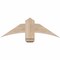 Ekena Millwork Bellingham Smooth Timber Gable Bracket, Douglas Fir, 36"W x 12"H x 3 1/2"D x 5 1/2"F, 8/12 Pitch GBW036X12X0406BEL00SDF - alternate 1
